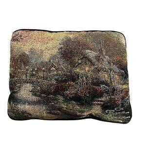 Thomas Kincade Tapestry Accent Pillow/Chair Pillow